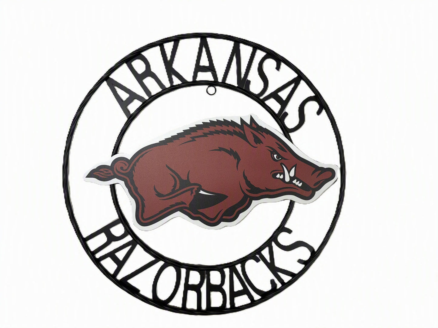 Arkansas Razorbacks Wrought Iron Wall Decor