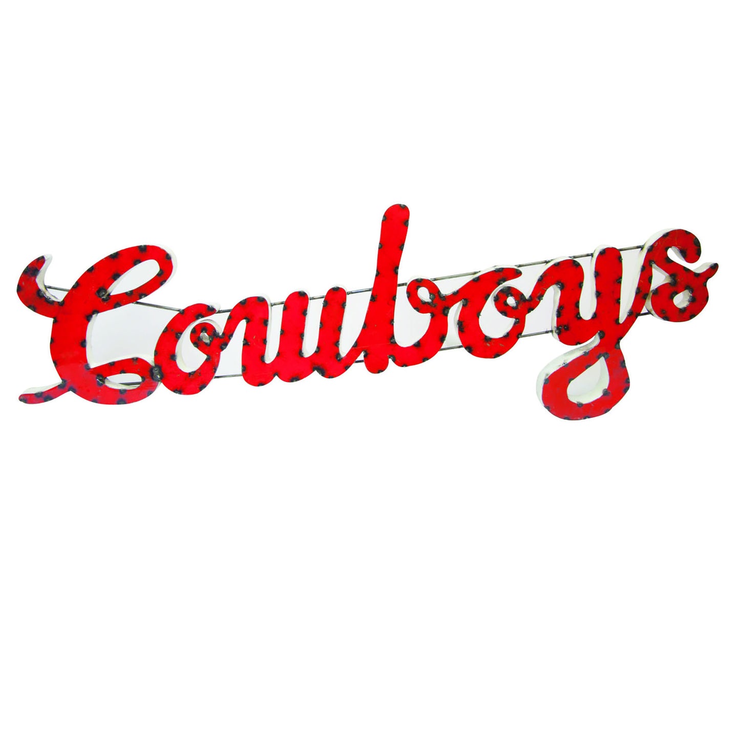 Oklahoma State Cowboys Recycled Metal Wall Decor