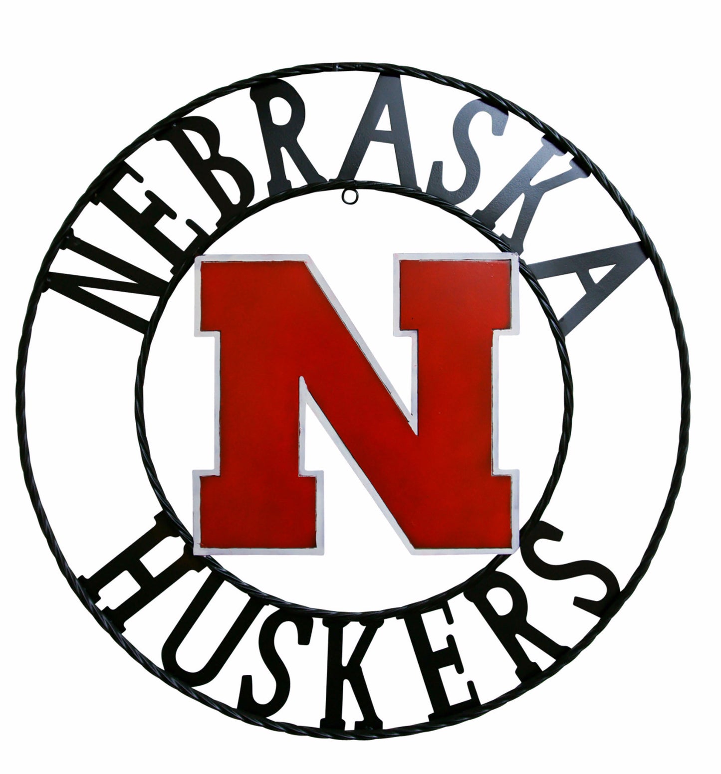 Nebraska Huskers Wrought Iron Wall Decor