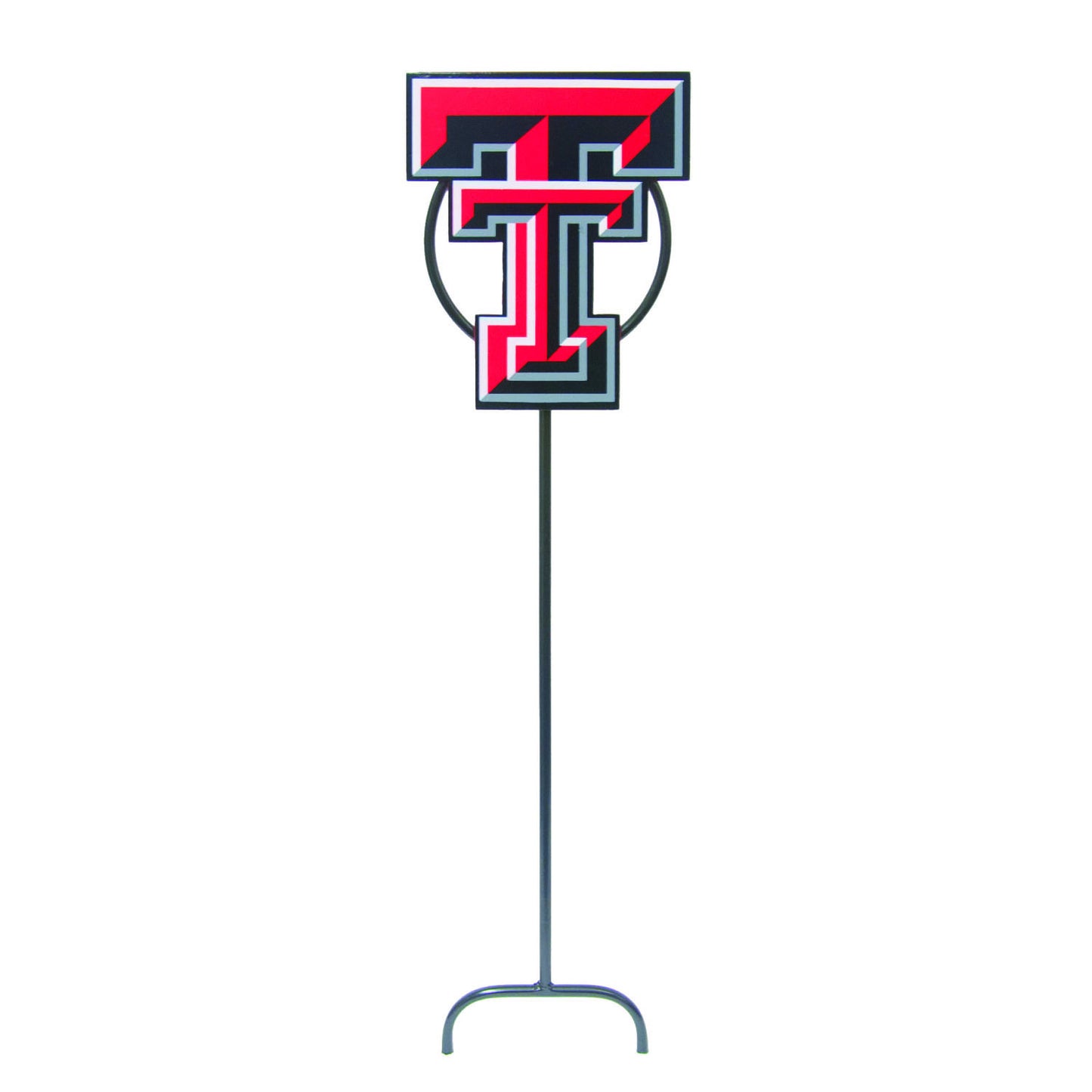 Texas Tech University Logo Wrought Iron Yard Decor