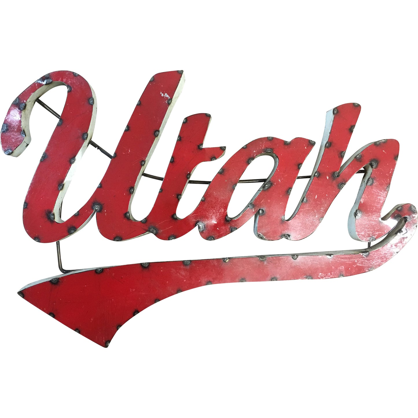Utah Utes Recycled Metal Wall Decor