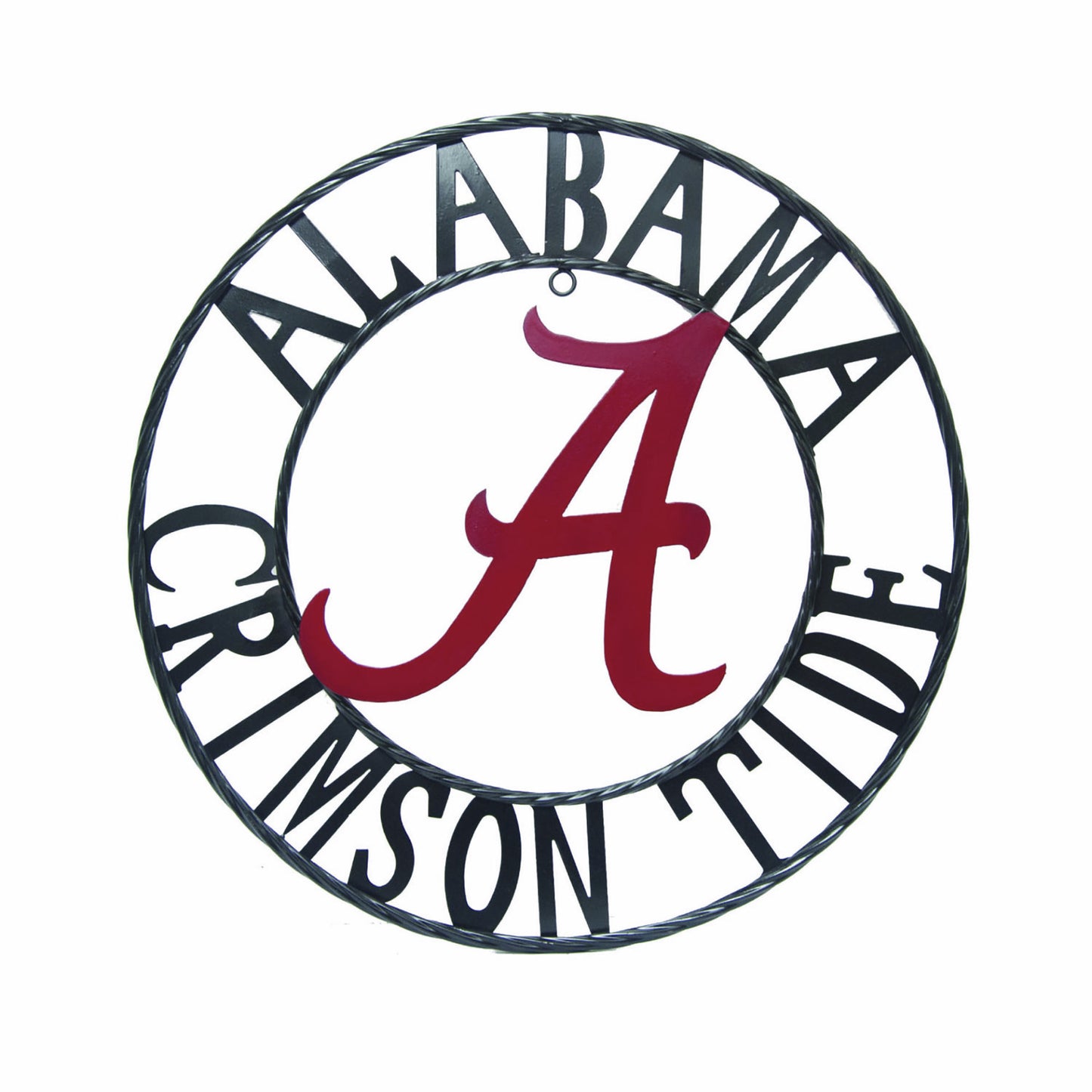 Alabama Crimson Tide Wrought Iron Wall Decor