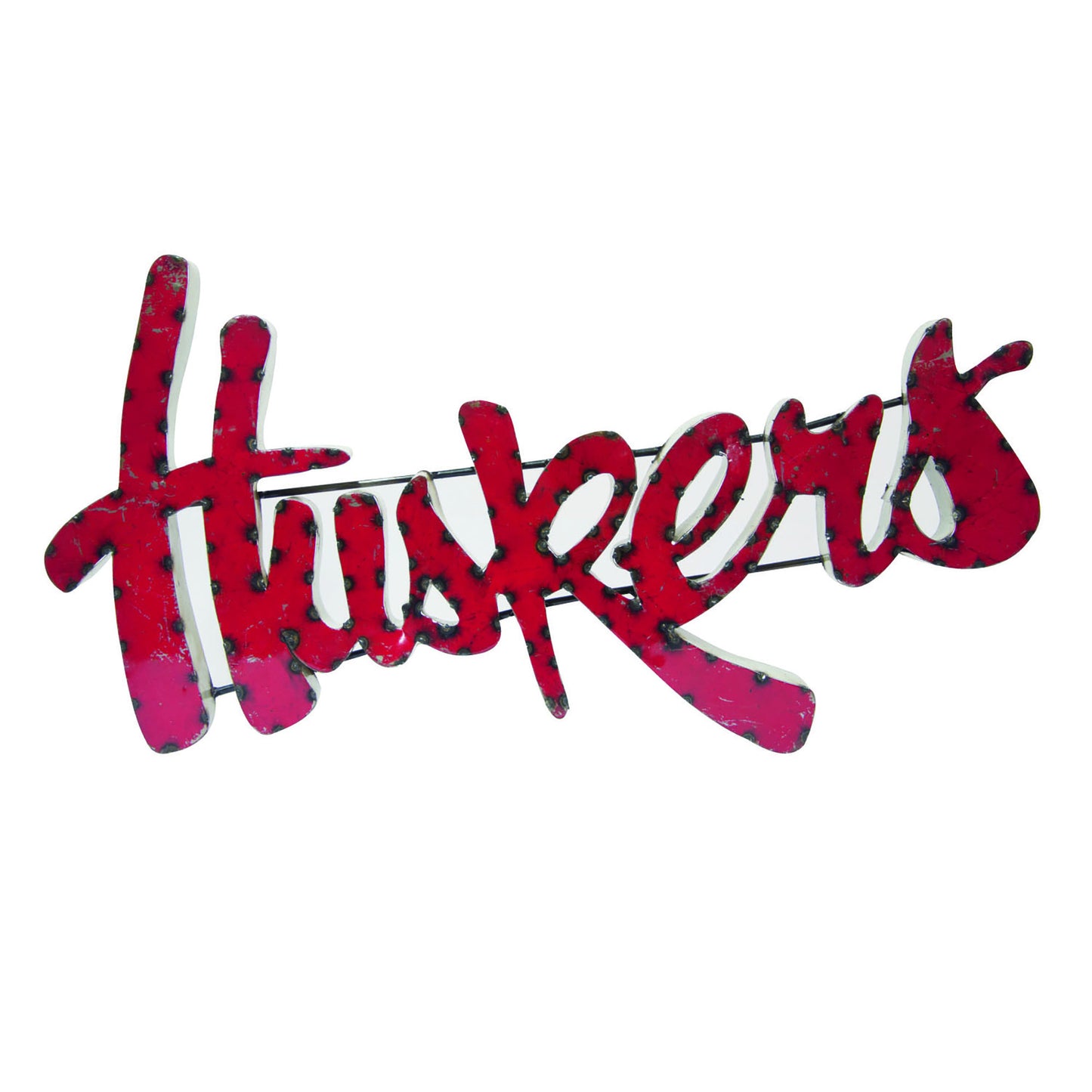 Nebraska Huskers Recycled Metal Wall Decor