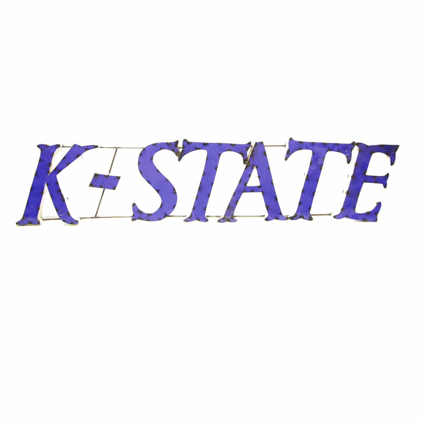 Kansas State Recycled Metal Wall Decor