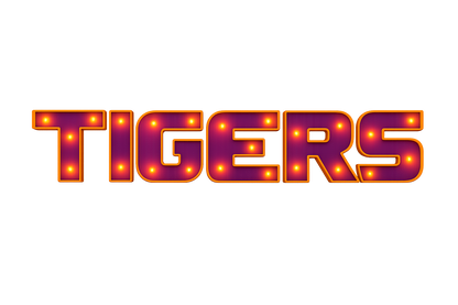 LSU Tigers Lighted Metal Wall Sign — Handcrafted, Officially Licensed Decor