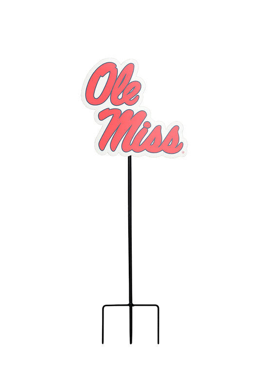 Ole Miss Wrought Iron Yard Decor