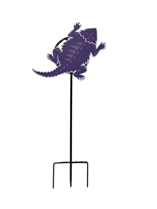 TCU Horned Frogs Wrought Iron Yard Decor
