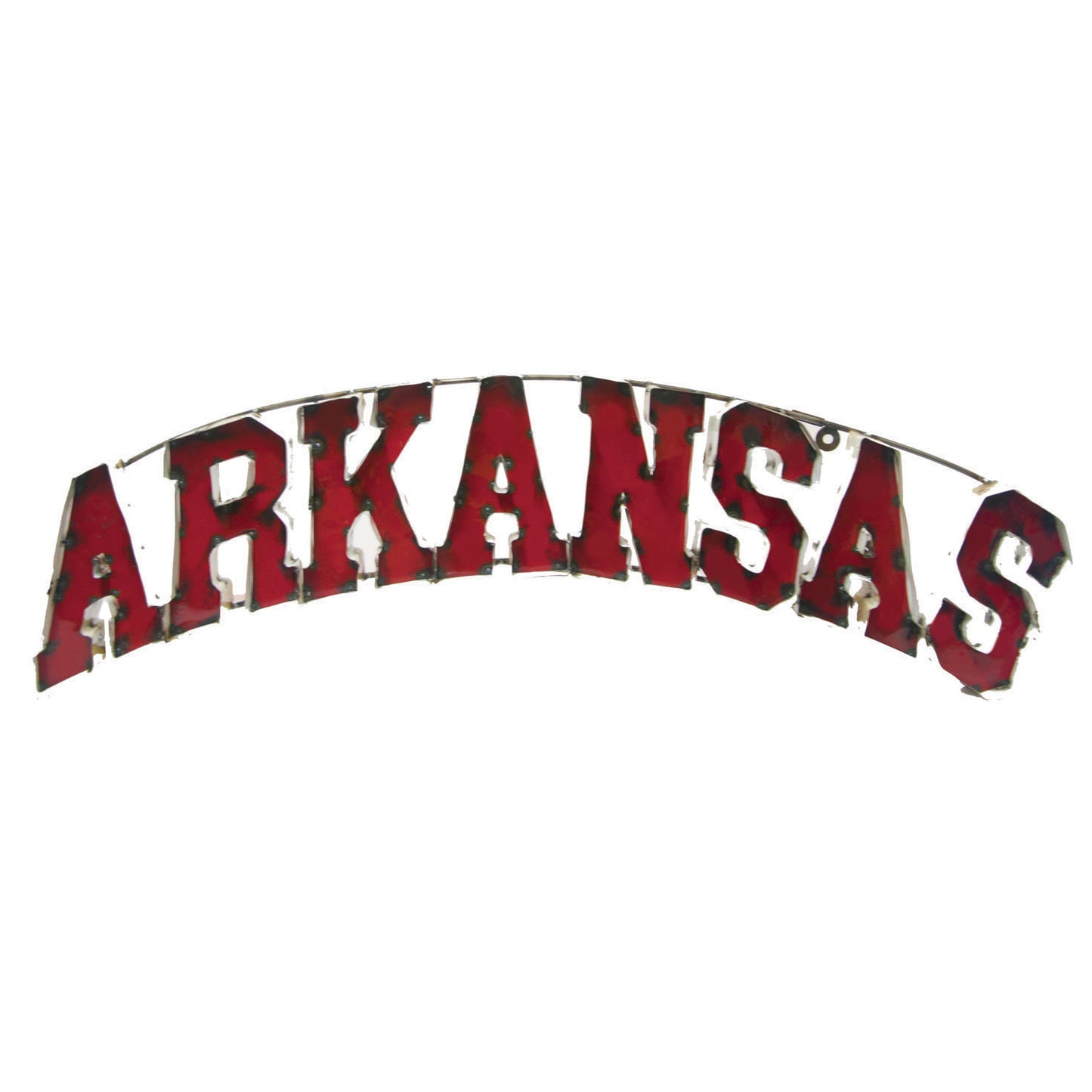 University of Arkansas Recycled Metal Wall Decor