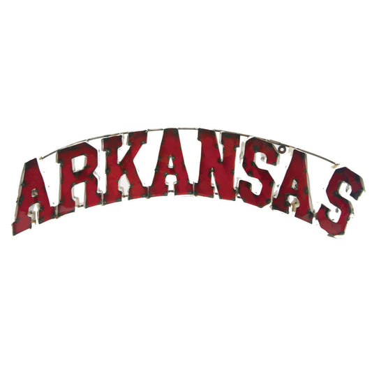 University of Arkansas Recycled Metal Wall Decor