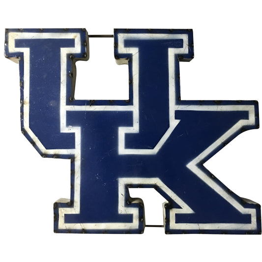 University of Kentucky UK Recycled Metal Wall Decor
